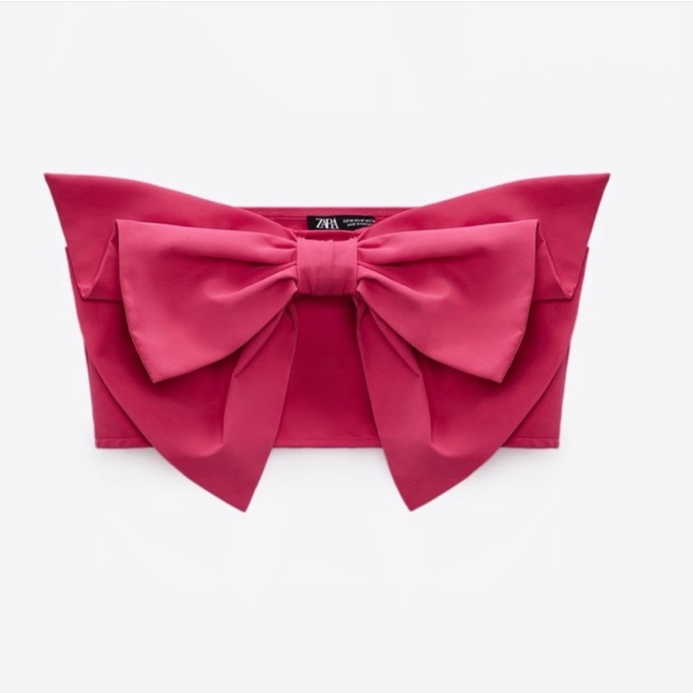 Pink crop top